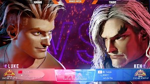 街霸6 小孩卢克 vs 东大肯_哔哩哔哩bilibili