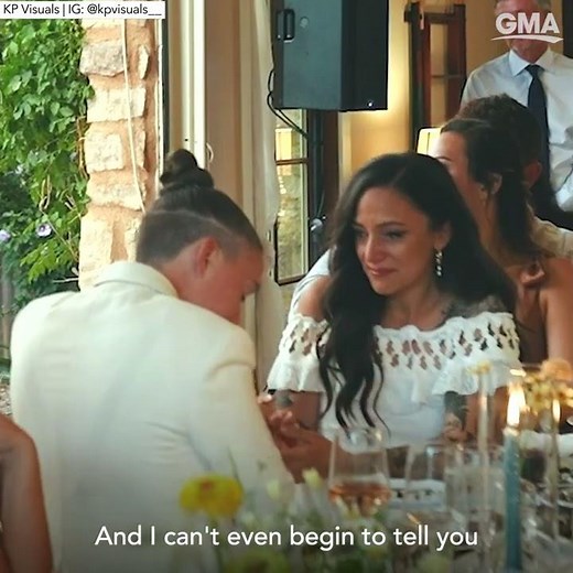 Bride’s father gives ‘the speech of every LGBTQ+ person’s dreams’ l GMA