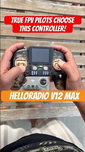 HelloRadio V12 Max vs DJI RC3 😳 Which Controller Feels Better?