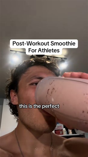 High protein smoothie recipe for muscle recovery and energy