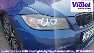 115 reactions · 12 shares | BMW E90 halogen headlight customized by...