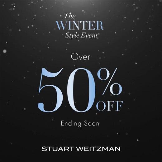 Don’t miss over 50% off, including new styles added to sale. Shop with code COZYUP25. | Stuart Weitzman