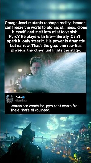 X-Men: Iceman Freezes Reality—Pyro Just Plays with Fire