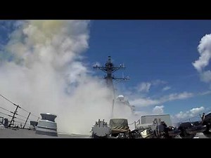 SM-2 Missile Launch from USS Chung-Hoon (DDG 93) - RIMPAC 2020