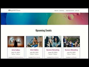 How to add Upcoming Events to WordPress Website