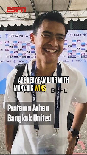 This season has marked a new challenge for @pratamaarhan8. @gabetan13 caught up with his last night to check in on his start to life at @true_bangkok_united, and get his feelings on coming so close to qualifying for the @fifaworldcup with 🇮🇩 @timnasindonesia. | ESPN Asia