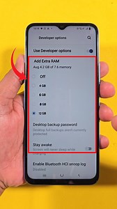 96K views · 746 reactions | Mobile Phone 12GB RAM increase  . . . . . . . . . #reels #reelsinstagram #reelsvideo #reelsviral #trending #tech #tips #technology #techno #wifi | Hoga toga | Facebook