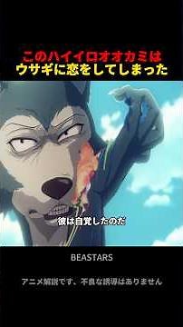 This Gray Wolf Fell in Love with a Rabbit #anime #filmred #anime #beastars