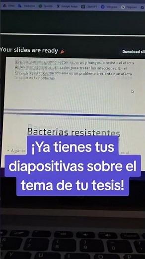 ¡Haz las diapositivas de tu tesis en segundos ASÍ!🤯🤯