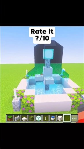 Modern Fountain⛲️ In Minecraft #remix #viral #trending