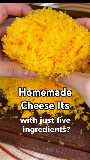 I Made Homemade Cheese Its with 5 Ingredients (Better Than Store-Bought?)