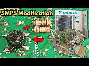 Daikin Mini Split AC Motherboard Fix For U4 Error (Modification)