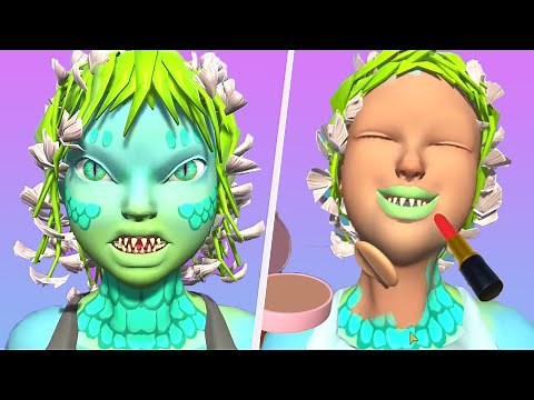 Monster Makeup 3D All Levels Gameplay Trailer Android,ios New Game