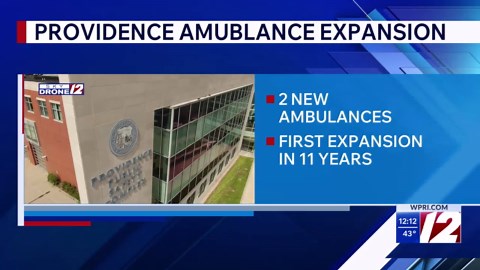 Providence officials unveil new ambulances