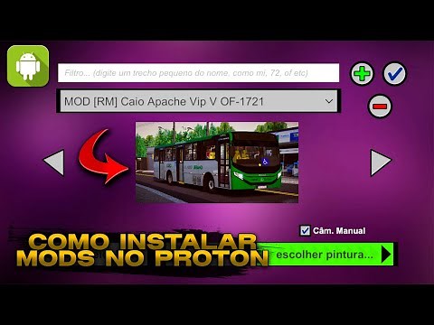 COMO ADICIONAR MODS NO PROTON BUS SIMULATOR - METODO FACIL E ATUALIZADO (2025) ANDROID