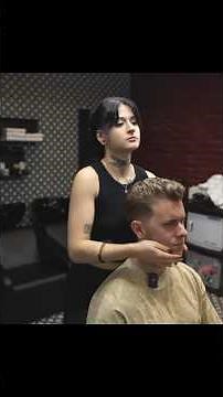 💈ASMR Extremely Relaxing FULL Grooming Service by Lady Barber #barber #asmr #haircut