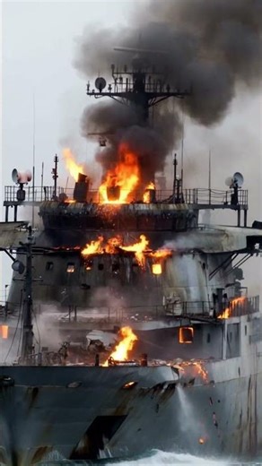 Forward Superstructure Hit | Realistic Naval Strike Simulation