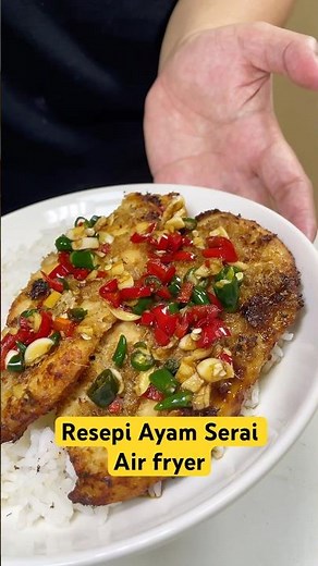 Resepi Ayam Serai Air Fryer Mudah & Sedap!