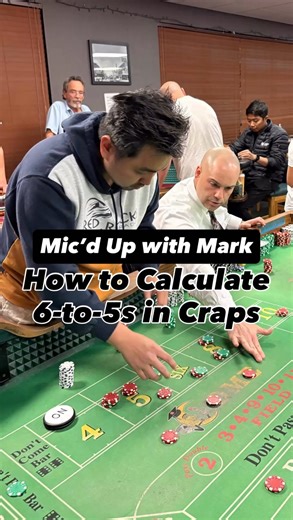 Crescent City School of Gaming & Bartending on Instagram: "Mic’d up in Craps class 🎤🎲 Instructor Mark breaks down how to figure out 6-to-5s the easy way: doubling the bet, dropping the zero, and getting paid out fast and accurately. This is what real casino training looks like: real tables, real math, real-world skills! #Craps #CasinoDealerTraining #LearnToDeal #CasinoGamingSchool #CasinoDealer #CasinoCareer #VegasGaming #GamingIndustry #CasinoCareers #DealerTraining #CrescentSchool #GamingPro