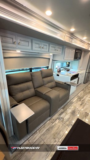 The 2024 Fleetwood Discovery LXE 44B features beautiful Vacu-Bond™ floors, walls and ceilings using the durable Powerlock System. You can also completely customize your coach with a variety of luxurious options in decor, wall coverings, lighting fixtures, cabinetry finishes, floorplans and so much more. Visit https://bit.ly/3VIgU9w to learn more | RV Road Trippers | Facebook