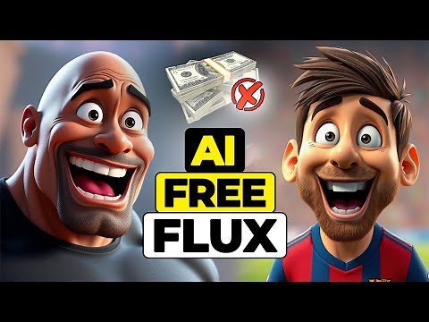 Flux AI Image Generator for Free | Flux for 3D Cartoon & Anime to Realistic image | Text to Image AI