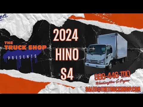 2024 Hino S4 Cabover Box Truck w/ Tuckaway Liftgate | Work Truck Walkaround