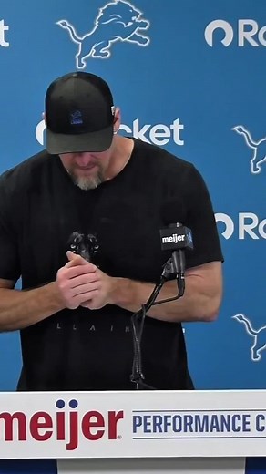 Coach Campbell on the tape from yesterday’s game 😤🔥 Detroit stays accountable. #onepride #DetroitLions #DanCampbell