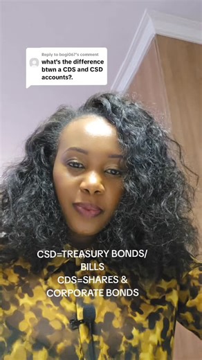 Angie On Bonds | CSD VS CDS account. What's the difference? | Instagram