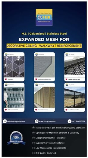 Expanded Metal Mesh Solutions by YKM Group