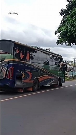 bus als 251 ke jakarta saat dijalan lintas lubuklinggau 161125 #shorts #bis #busmania #medan