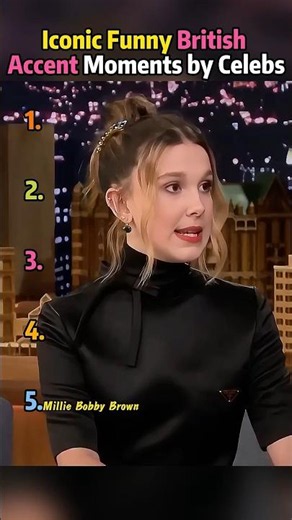 Iconic Funny British Accent Moments by Celebs. #usa #fyp #funny #accent #ranking #entertainment