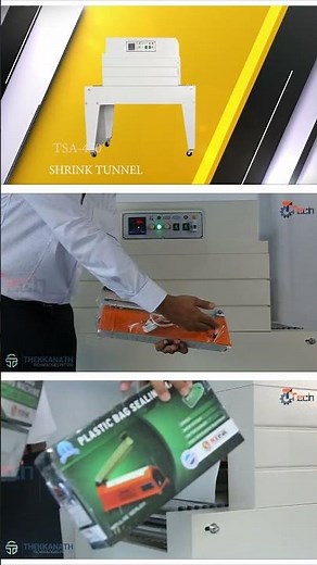 SHRINK TUNNEL TSA 450 l Heat Shrink Wrapping Machine