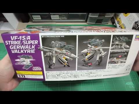 Unboxing my Hasegawa VF1s A Strike Super Gerwalk Valkyrie