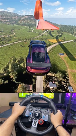 Failed Porsche Stunt Parking in Forza Horizon 5! 😱 #Shorts #ForzaHorizon5 #Drift #هجوله #driften