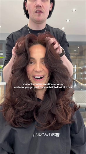 Dream collab ✅✅ Feeling super grateful that I call this my job! Just spent the last 2 hours filming content for headmasters, getting my DREAM hair all whilst getting paid ✨ Hair brands / hairdressers if you need some new content for your socials or your ads then please get in touch 💌💌 Hair transformation | hair cut inspo | layers hair inspo | flicky blow dry | Ugc hair | hair Ugc Uk | hair content creator | UGc Uk | hair examples Ugc | hairdresser Ugc