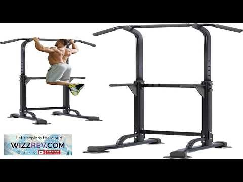 soges Power Tower Pull Up Bar Station Free Standing Pull Up Rack