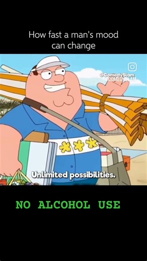 PETER GRIFFINS SEES A ALCOHOL NO USE SIGN 😂💀
