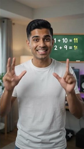 Clever Addittion/Add 1 to 10 in 2 Seconds! (The Gauss Sum Trick) #discretemath #mathstats #gauss_law