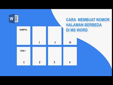 Cara Membuat Nomor Halaman di Word (Romawi & Angka biasa)