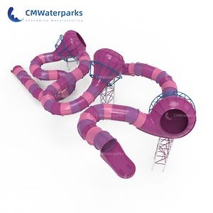 [Hot Item] Cmwaterparks New Fiberglass Water Slide