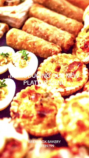 Introducing our new platter menu! Call us for more info 0777739799