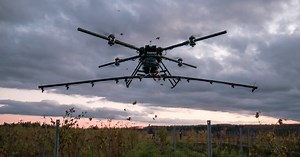 Crop-spraying Agro drone is made to take on helicopters