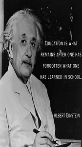 EDUCATION IS WHAT |Albert Einstein | Quotes life lessons