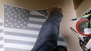 Xinghe for Je@p Cherokee 2014-2023 Rear Side Window American Flag Decal Sticker Matte Black 2pcs, NOT for Je@p Grand Cherokee