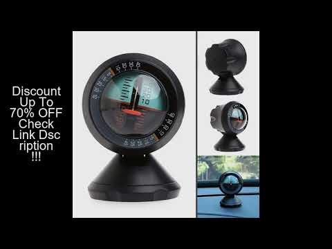 Portable Multifunction Angle Slope Level Bubble Meter Finder Tool Gradient Balancer Car Vehicle Incl