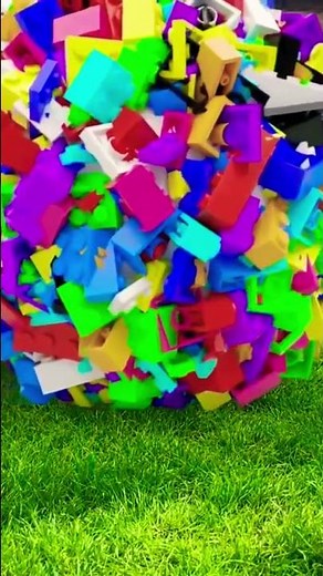 LEGO Emmet got a Lego Bomb!