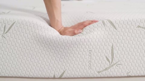 6 inch Twin Memory Foam Mattress with Bamboo Cover, CertiPUR-US Certified, Mattress in a Box