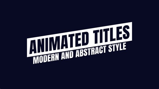 Animated Titles
