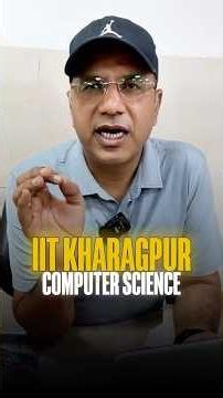 IIT Kharagpur Computer Science Branch?? | #iit #jee #iitkharagpur