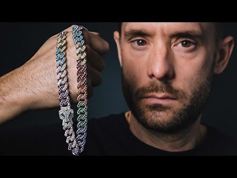 Making A Rainbow Cuban Chain